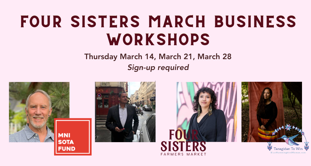 Go to New Four Sisters Business Workshops This March!